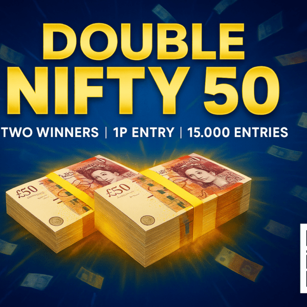 Titan Double Nifty Fifty 2x £50 End Draw